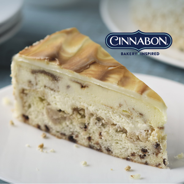 Cinnabon Cheesecake Slice from Nathan’s Jerk in Oshawa