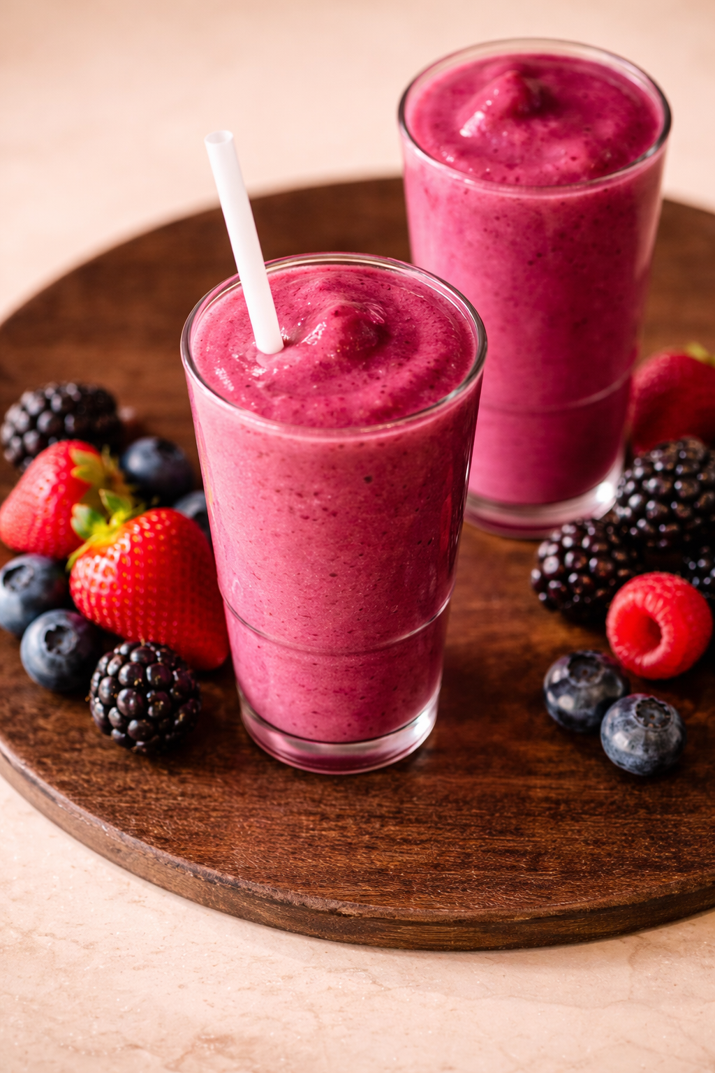 Berry Sensation Smoothie from Nathan’s Jerk in Oshawa